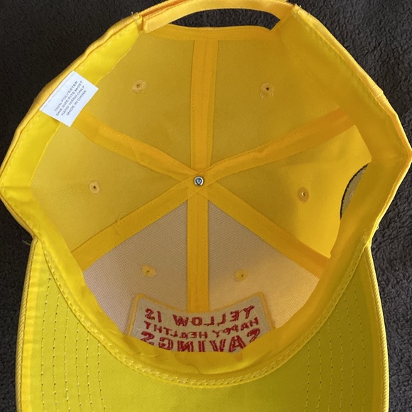 WFM Yellow Is Happy Healthy Savings spapback hat 🧢 - Picture 10 of 17